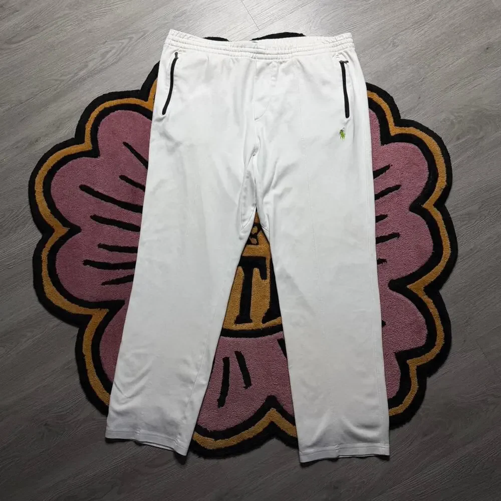 Polo Ralph Lauren Embroidered Logo Regular Fit Sweatpants SIze Large White